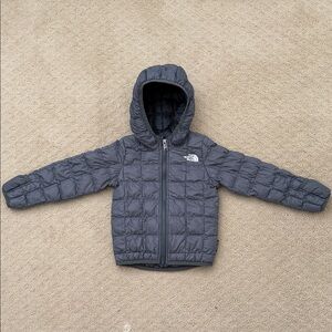 The North Face Charcoal Hooded Jacket
